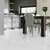 Porcelanato Blanco Pulido Glaciar 58x58 Cerro Negro