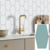 Imagen de Ceramica Hexagonal Verde Sage Mate Gabriella 17.8x6.3