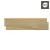 Porcelanato Vite Pecan Eco 20x120 - comprar online