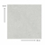 Porcelanato Vite Urban Light Grey 80x80 - comprar online