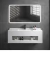 Combo Mueble Baño Blanco con Lavatorio 100 cm con Espejo Led