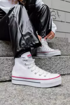 Botita Converse plataforma - tienda online
