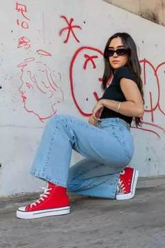 Imagen de Botita Converse plataforma