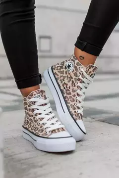 Botita Converse plataforma