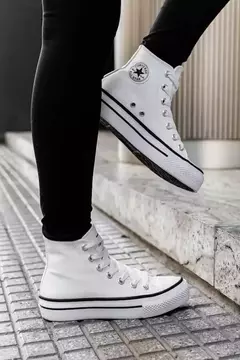 Botita Converse plataforma - Candela Carteras