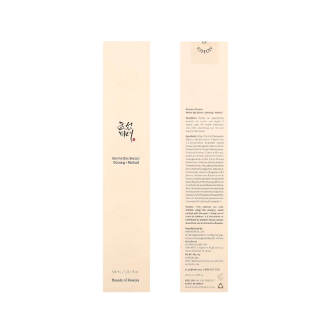Beauty of Joseon Sérum Revitalizante para os Olhos - 30ml - comprar online