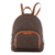 Mochila Michael Kors Jaycee Brown And Caramel Pebbled Leather - comprar online