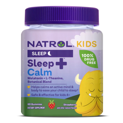 Melatonina Kids Sleep+ Calm Strawberry Gummies - 60 Gomas Sabor Morango - comprar online