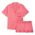 Pijama Victoria's Secrets Short, Manga Curta - M - Pink Polka Dot - comprar online