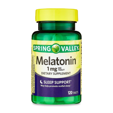 Melatonina Spring Valley - 1mg - 120 tablets
