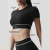 Alo Yoga Blusa Softsculpt Amp It Up Manga Curta - loja online