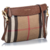 Bolsa Burberry Brown House Cheque Peyton na internet