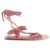 Louis Vuitton Cloth sandal Pink - 36 na internet