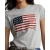 Polo Ralph Lauren Flag Jersey Graphic T-Shirt Feminina Custom Slim Fit - G na internet