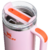 Stanley Quenscher H2.0 Flowstate Tumbler 1.2L - Rose Petal Shimmer - Loja Mô! Eu Quero