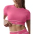 Alo Yoga Blusa Softsculpt Amp It Up Manga Curta na internet