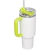 Stanley Quencher H2.0 Flowstate Tumbler 1.18L - White Neon Green (Pequenas Aviarias Na Pintura) - Loja Mô! Eu Quero