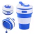 Yuze Copo De Café Silicone Retrátil - 300ml - Azul - Loja Mô! Eu Quero