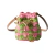 Prada Bolsa Crochet Mini Pouch Bag