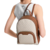 Mochila Michael Kors Jaycee Medium Vanilla Pebbled Leather - loja online