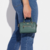 Bolsa Coach Rowan Cross-Stitch Leather Wash Green - loja online