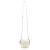 Bolsa Prada Bolsa Crossbody Micro Triângulo de Shearling Branco - Loja Mô! Eu Quero
