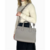 Bolsa Burberry Vintage Check Gray Leather Banner Medium Tote - loja online