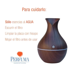 Kit Humidificador Flor Oscuro + 2 esencias en internet