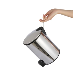 Cesto con tapa acero inoxidable 3L - comprar online