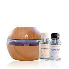 Kit Humidificador Esfera grande + 2 esencias