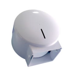 Dispenser para papel higiénico Jumbo 350m ABS Blanco - Perfuma