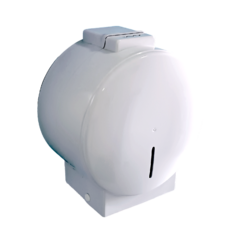 Dispenser para papel higiénico Jumbo 350m ABS Blanco - comprar online
