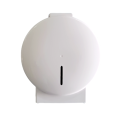 Dispenser para papel higiénico Jumbo 350m ABS Blanco