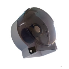 Dispenser para papel higiénico Jumbo 350m ABS Fumé - Perfuma