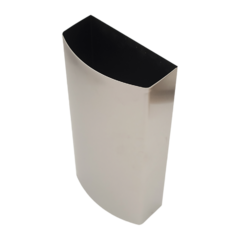 Cesto grande de acero inoxidable esmerilado - comprar online