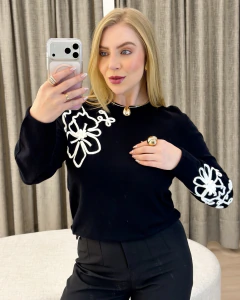 Blusa Modal Bordada - comprar online