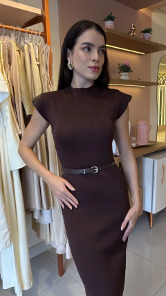 Vestido Modal c/Cinto na internet