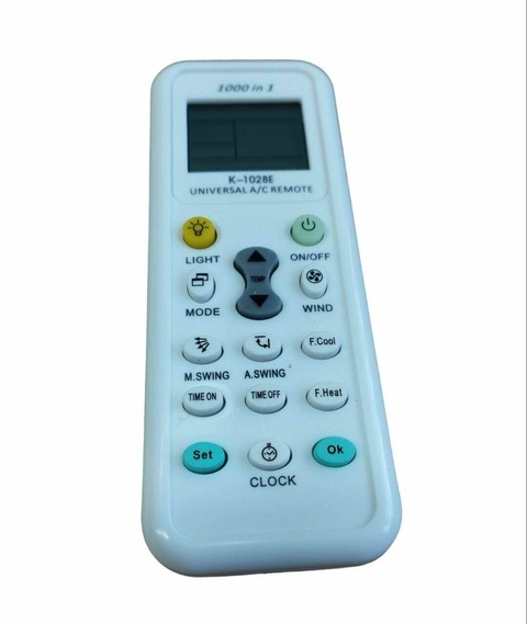 CONTROL REMOTO UNIVERSAL PARA AIRE ACONDICIONADO