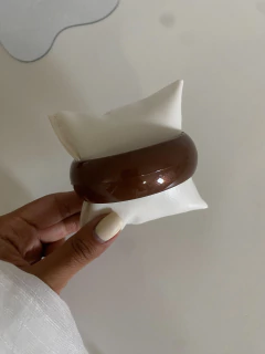 Bracelete Redondo Marrom - comprar online