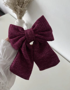 Laço Linho Clássico Vinho G na internet