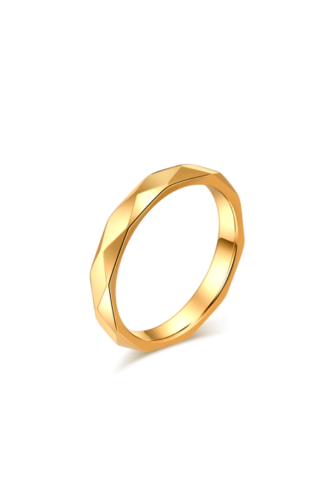 Anillo Polygon Enchapado Oro 18K - comprar online