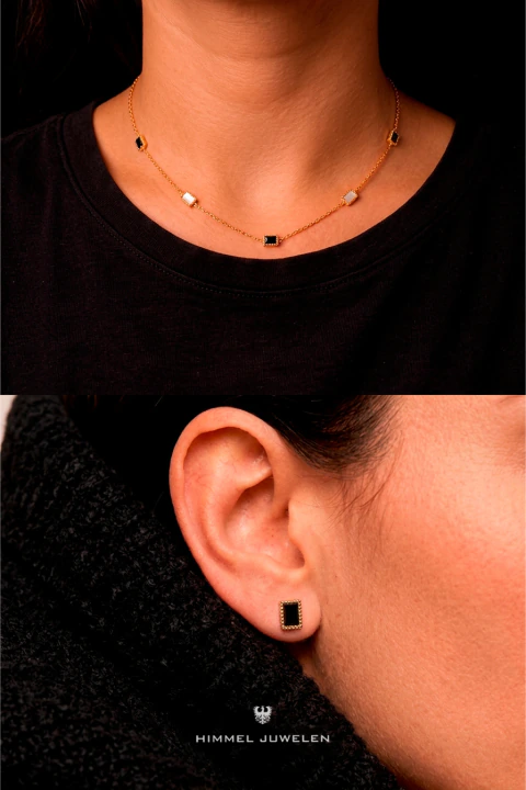 Conjunto Solis Enchape Oro 18K