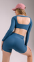 Cropped Thamiris Azul Jeans - comprar online