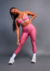 Legging Basic Rosa Blush na internet