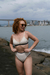 Hot-Pants Surf Off-White - comprar online