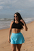 Top Tuani Céu Azul & Preto - Reinventare