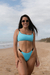 Top Biquini Gabi Céu Azul & Preto - loja online