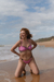 Top Biquini Gal Preto & Rosa - comprar online
