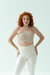 Legging Basic Off-white na internet
