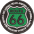 Patch Bordado Rota 66 Eua Estados Unidos Motociclista Rt38 - First Racer Brasil